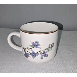 Citation Woodhill Pattern Flat Cup Stoneware China Floral Flower Tableware Mug